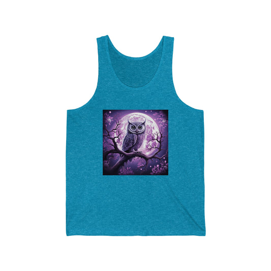 Wise Owl - Unisex Jersey Tank